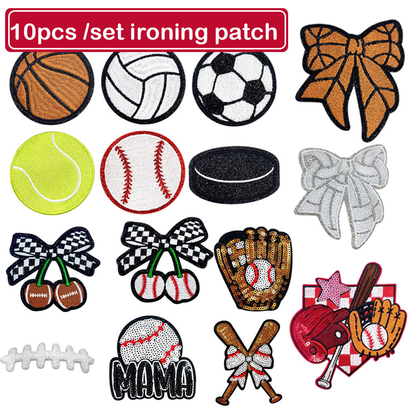 Golf Equipment Kit - 10pcs/set Mini Baseball Golf Ironing Patches