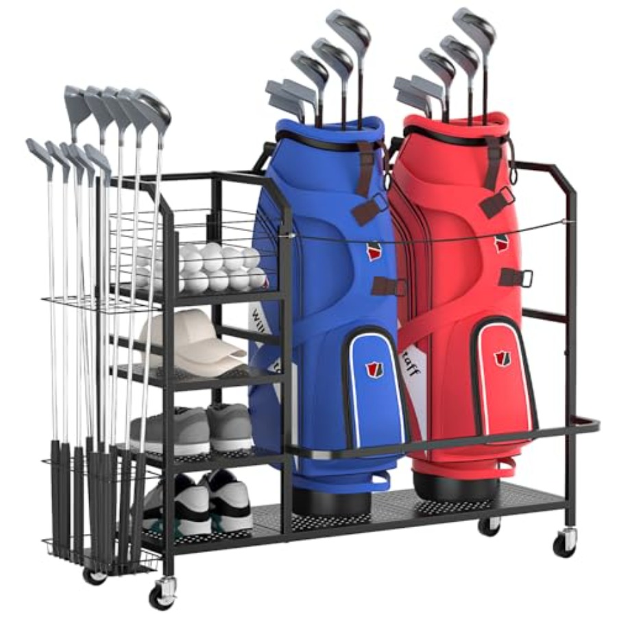Golf Equipment Bag - Golf Bag Storage Big Capacity Organizer