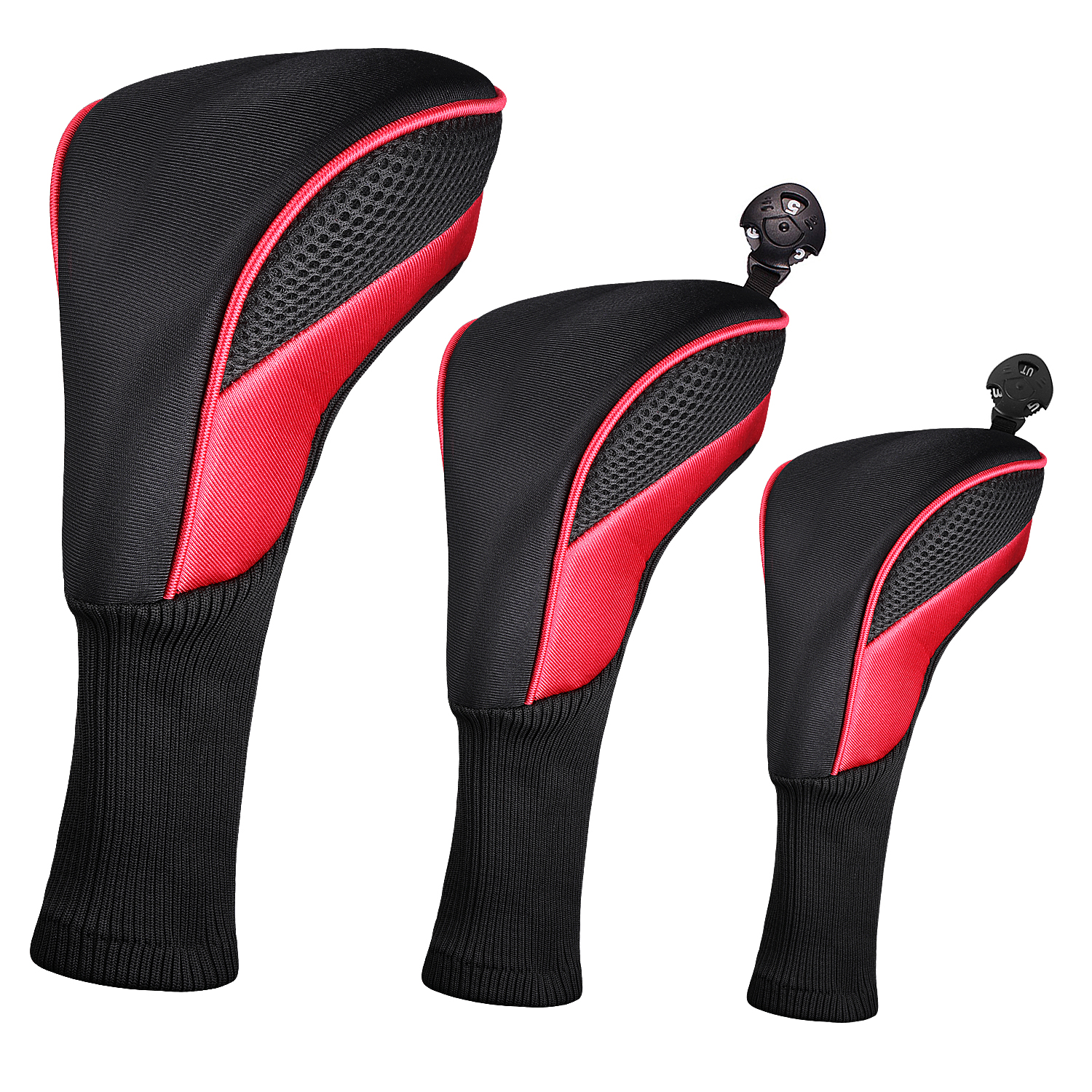 Golf Equipment Kit - 3Pcs/Set of Long-necked Golf Club Head