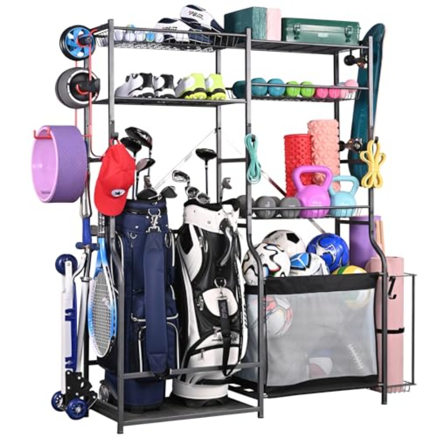 Golf Equipment Bag - Extra Large Golf Storage Ball Rack