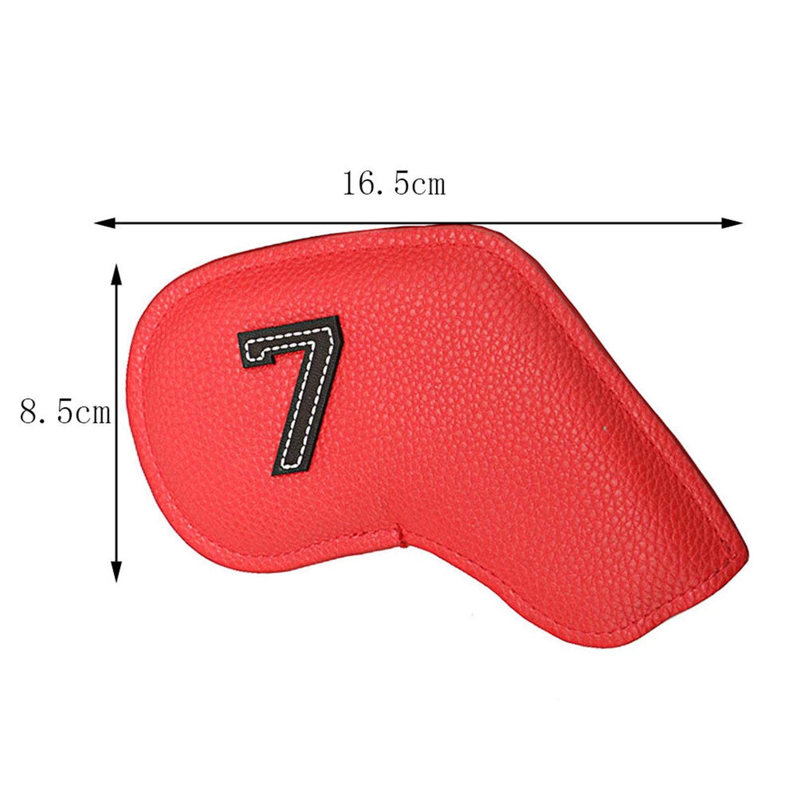X Golf Equipment - 10Pack Golf Iron Headcover 4-9,P,S,A,X, Club