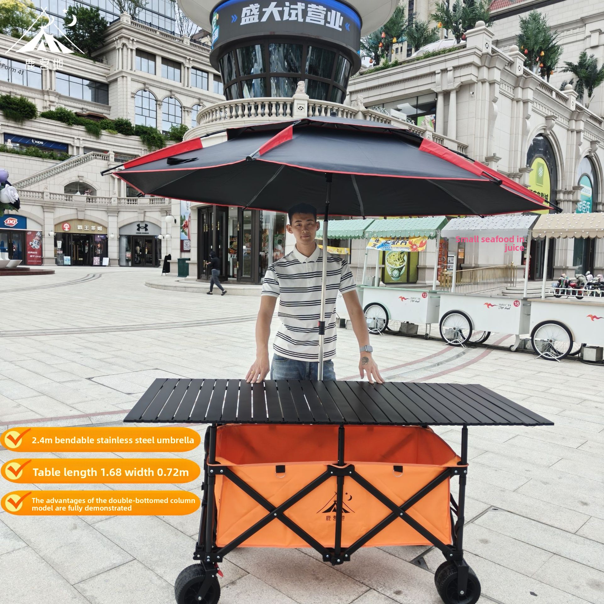 Car folding camping Lifting ta - Pull Cart Fold reseña y precio