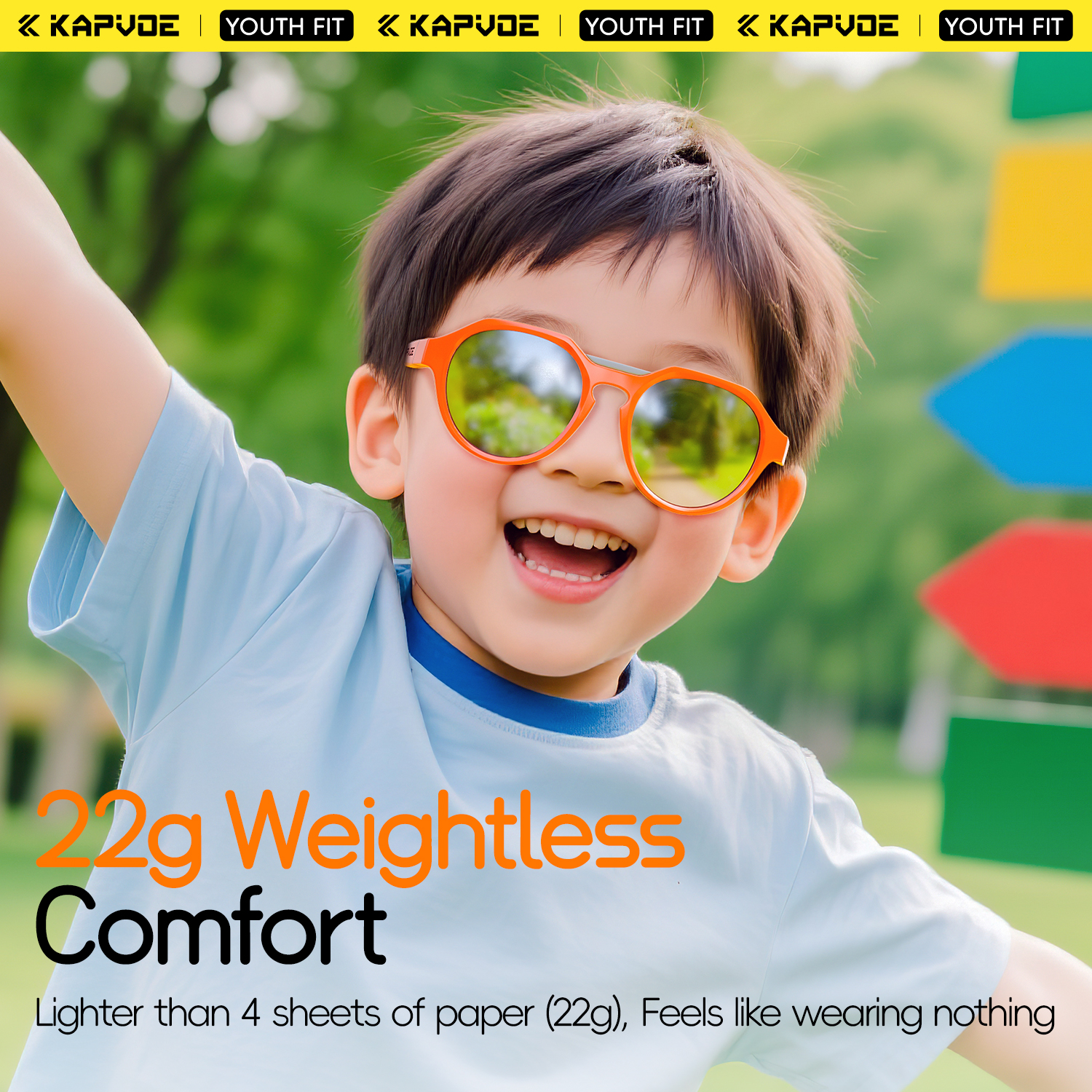 KAPVOE Children Glasses Sports - Golf Equipment Kids reseña y precio