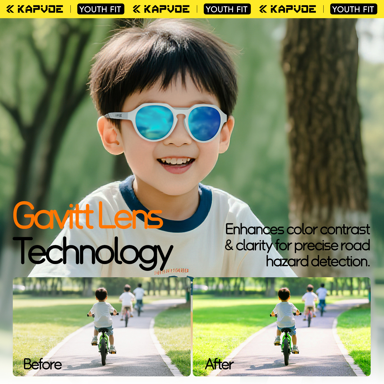 KAPVOE Children Glasses Sports - Golf Equipment Kids reseña y precio