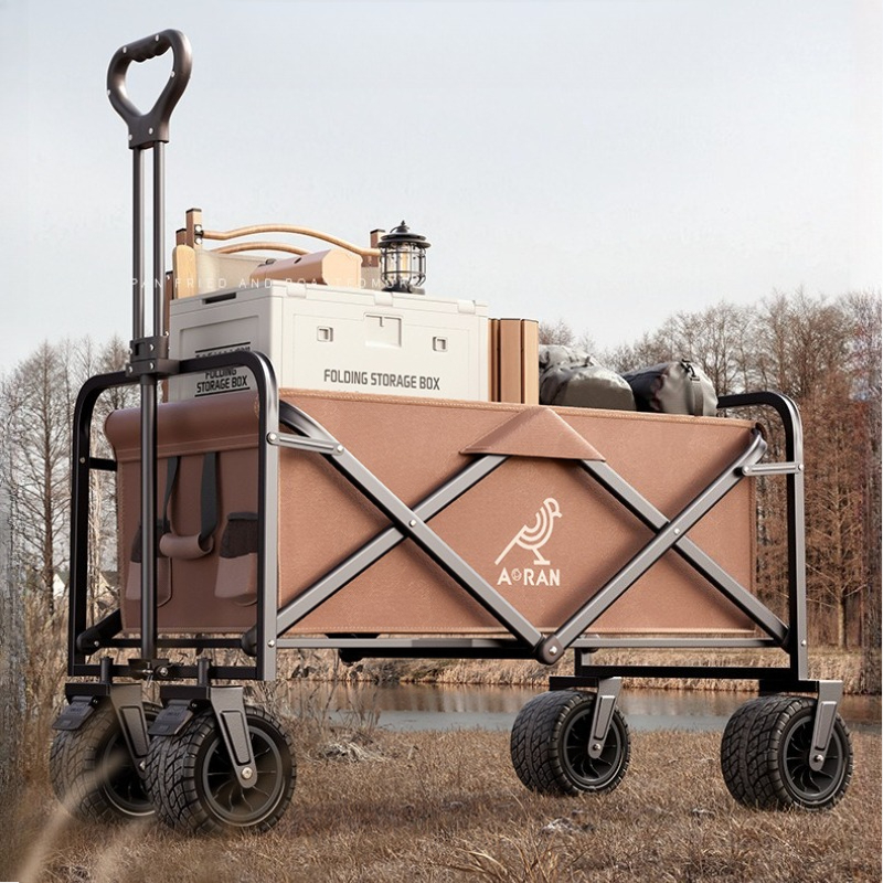 Portable Folding Camping Troll - Pull Cart Fold reseña y precio