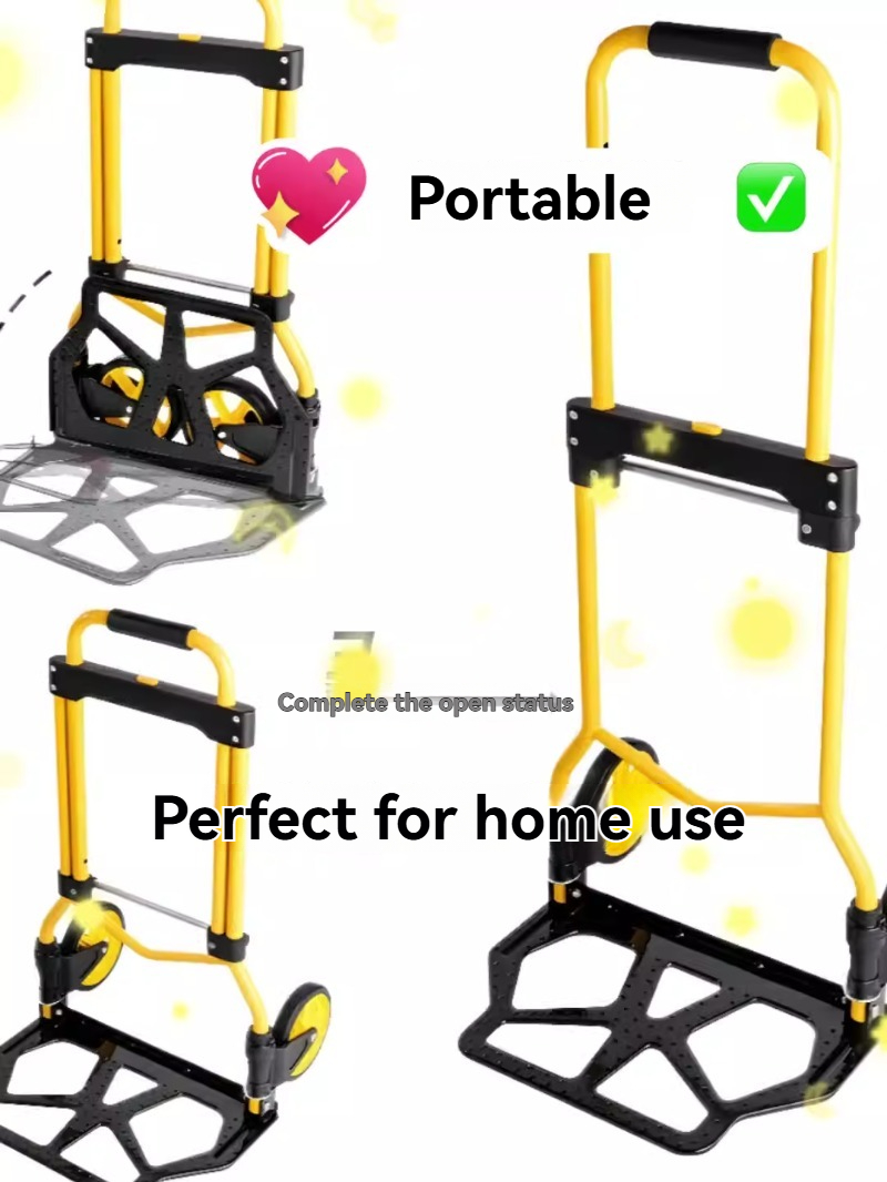 Folding Hand Truck Portable,Li - Pull Cart Fold reseña y precio