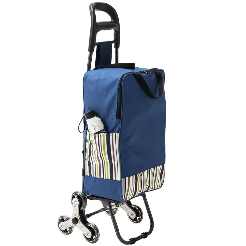 ZEXEF 1PC Light Grocery Shoppi - Pull Cart Fold reseña y precio