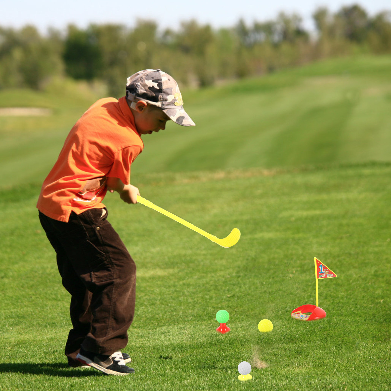 1Set Educational Kids Golf Spo - Golf Equipment Kids reseña y precio