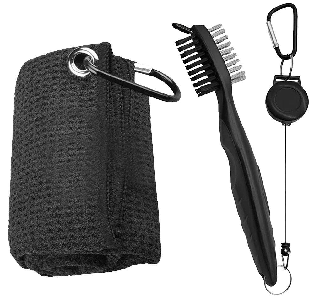 Golf Club Brush and Towel Clea - Golf Equipment Kit reseña y precio