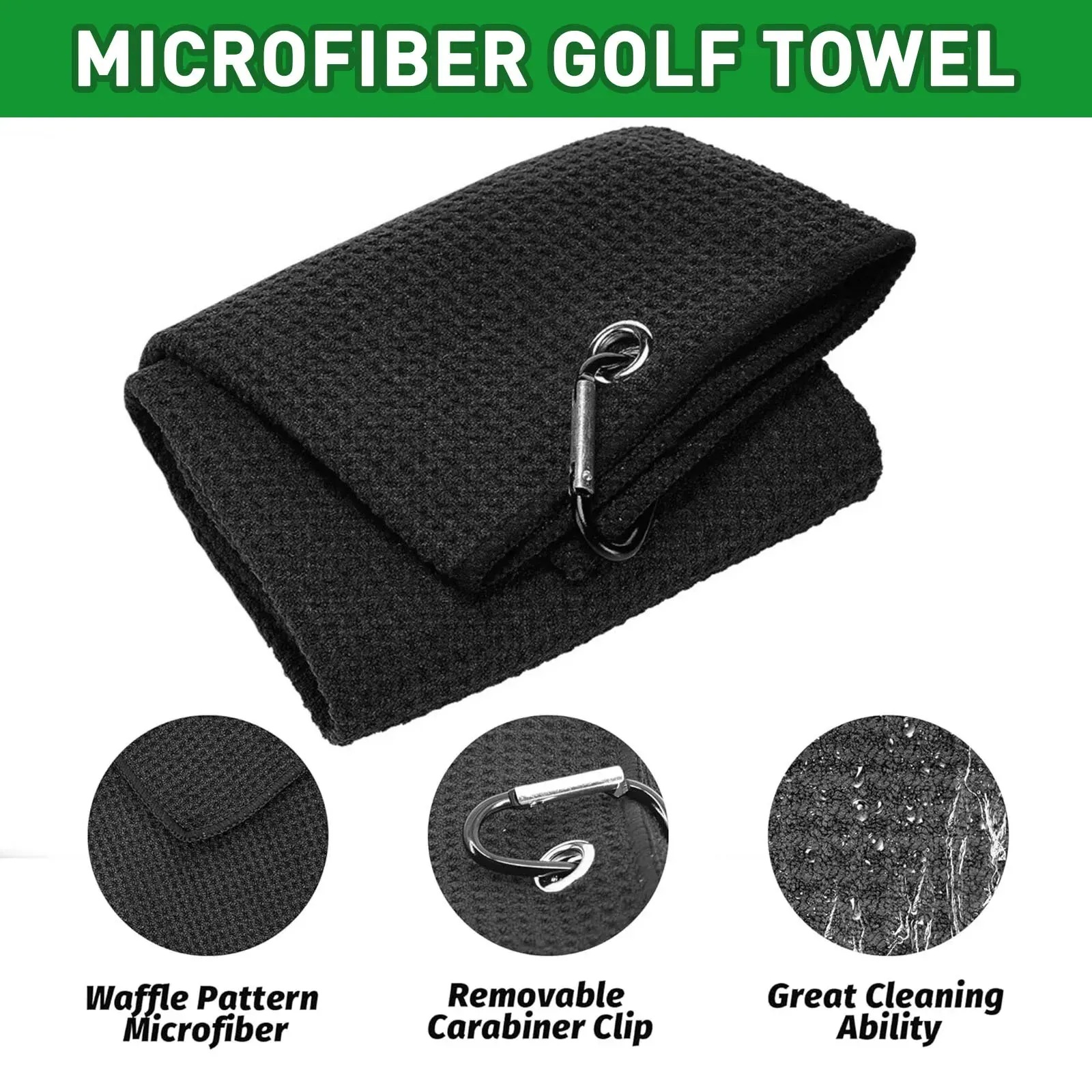 Golf Club Brush and Towel Clea - Golf Equipment Kit reseña y precio