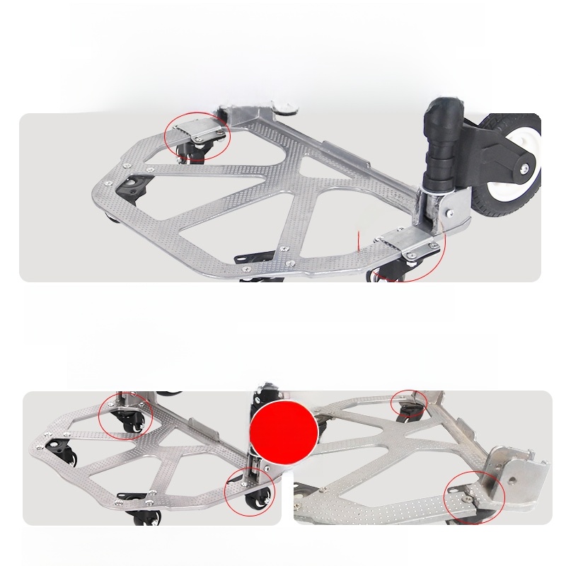 Portable Folding Hand-Pulled C - Pull Cart Fold reseña y precio