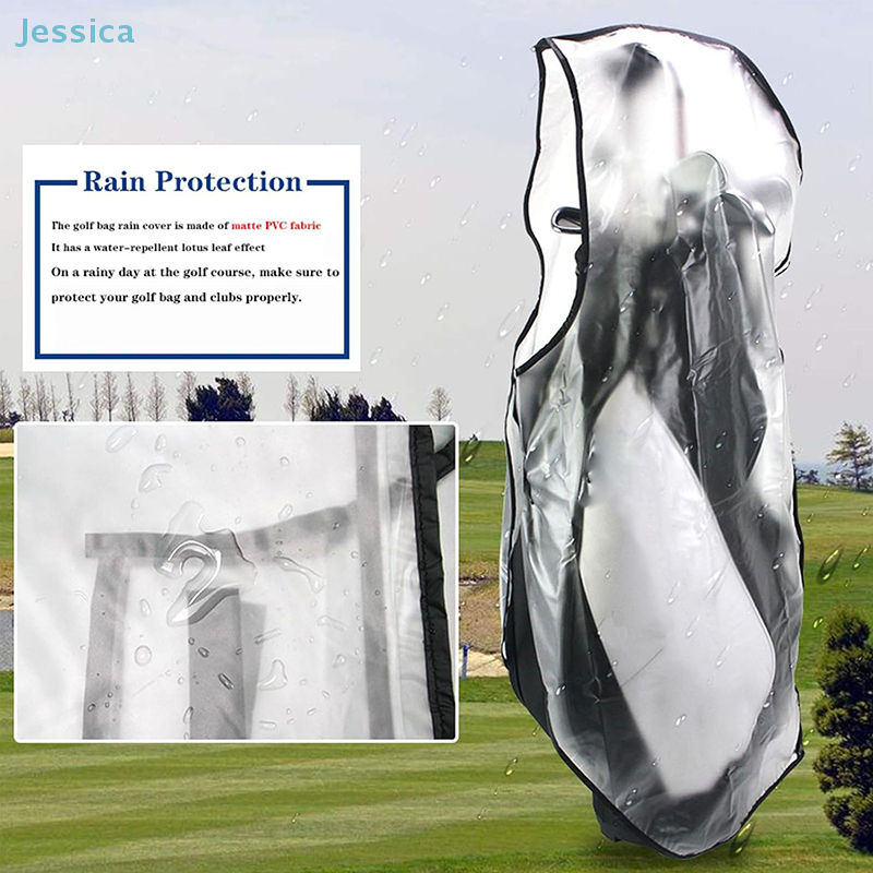 ☆Golf Bag Rain Cover With Zipp - Golf Equipment Bag reseña y precio