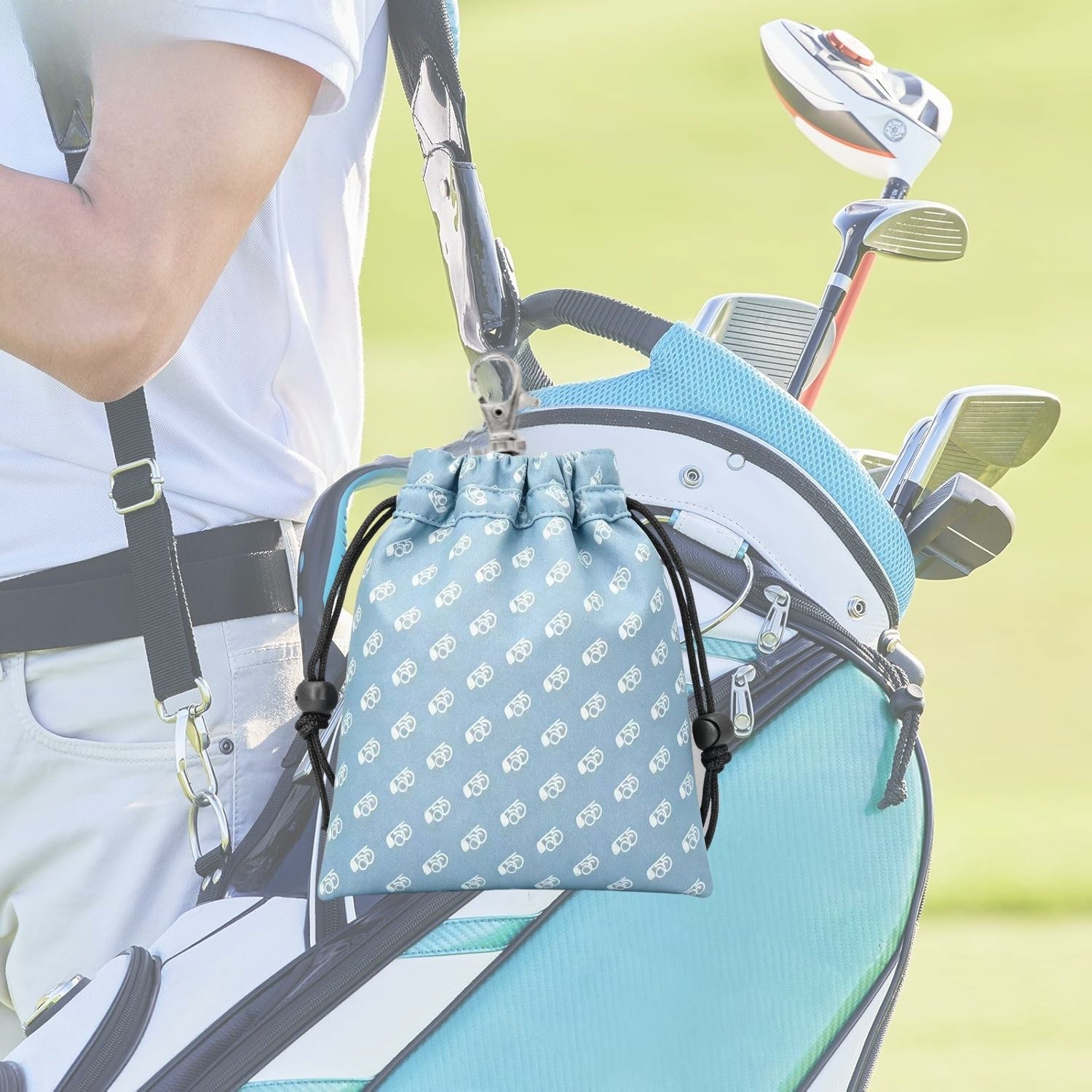 A Minimalist Blue Golf Valuabl - Golf Equipment Bag reseña y precio