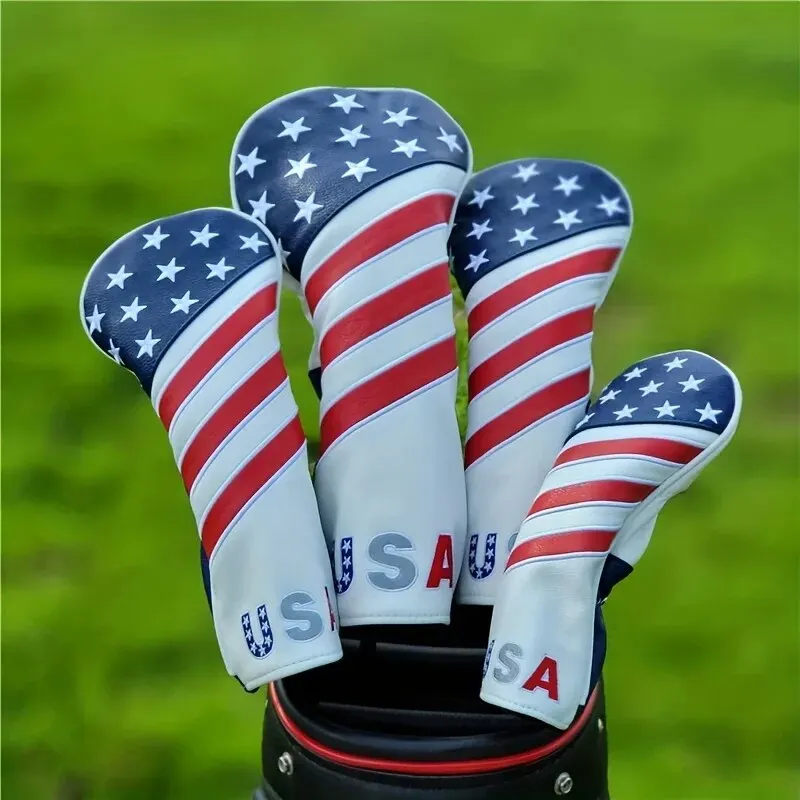 Patriotic Golf Club Head Cover - Golf Equipment Kit reseña y precio