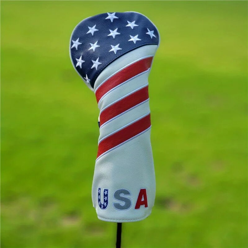 Patriotic Golf Club Head Cover - Golf Equipment Kit reseña y precio