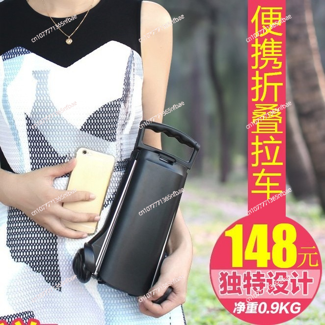 Mini Folding Aluminum Hand Tru - Pull Cart Fold reseña y precio
