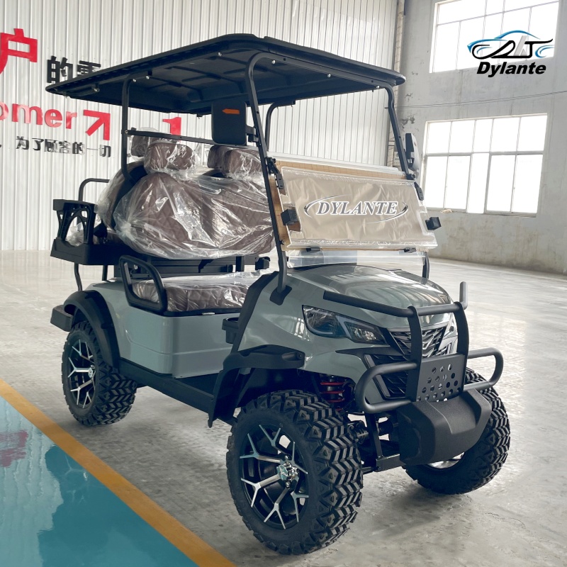 New 2+2 Seat Electric Lift Gol - Golf Equipment Lift reseña y precio