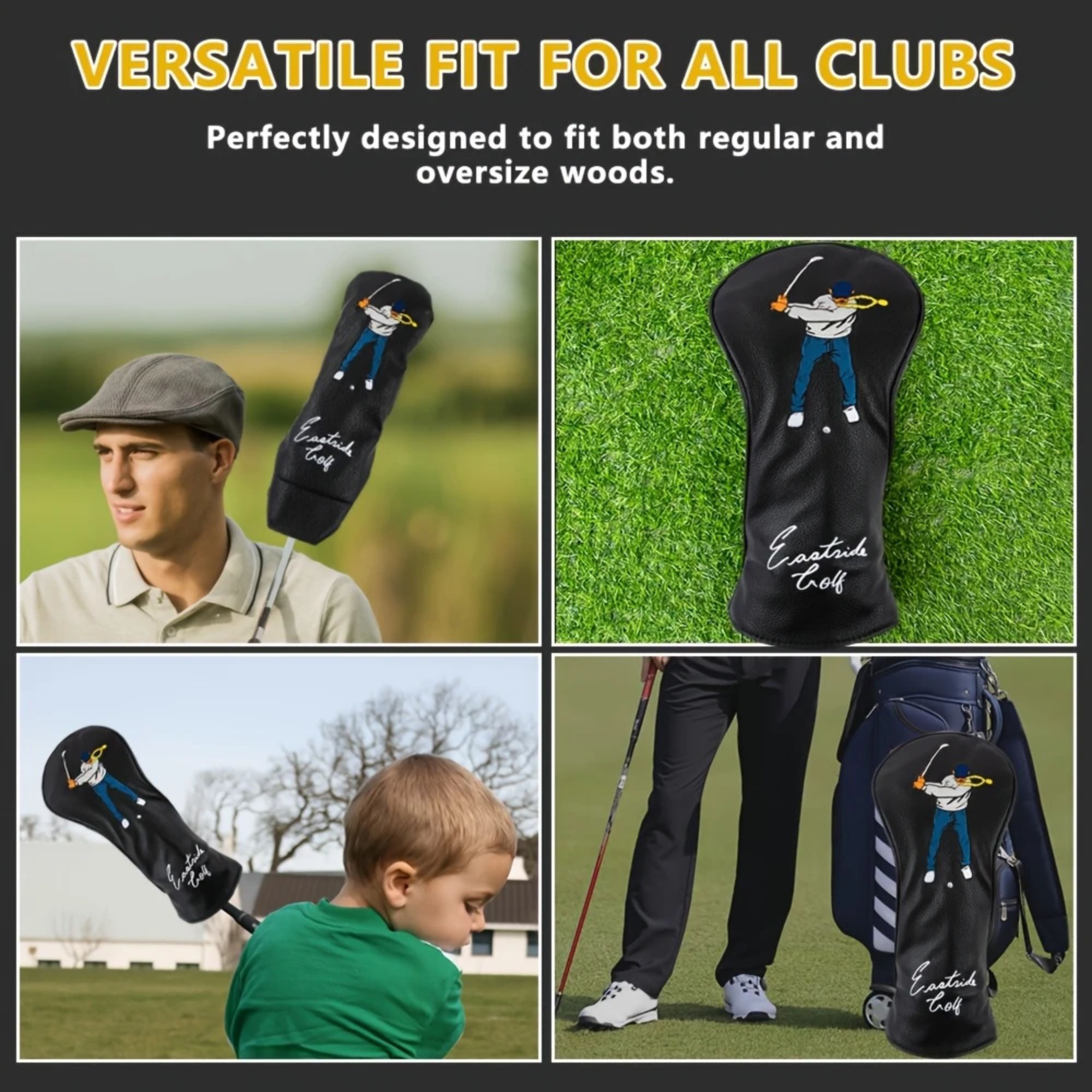 Golf Club Head Cover Durable S - Golf Equipment Bag reseña y precio