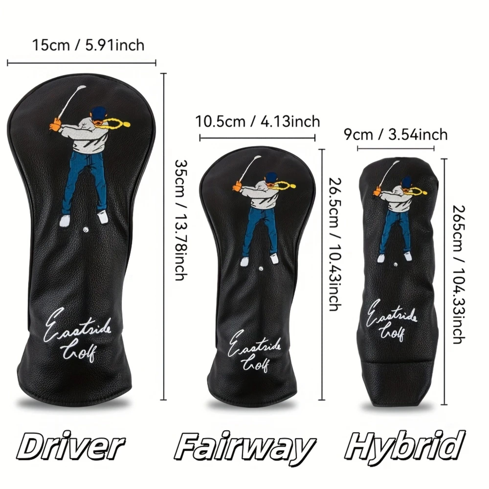 Golf Club Head Cover Durable S - Golf Equipment Bag reseña y precio