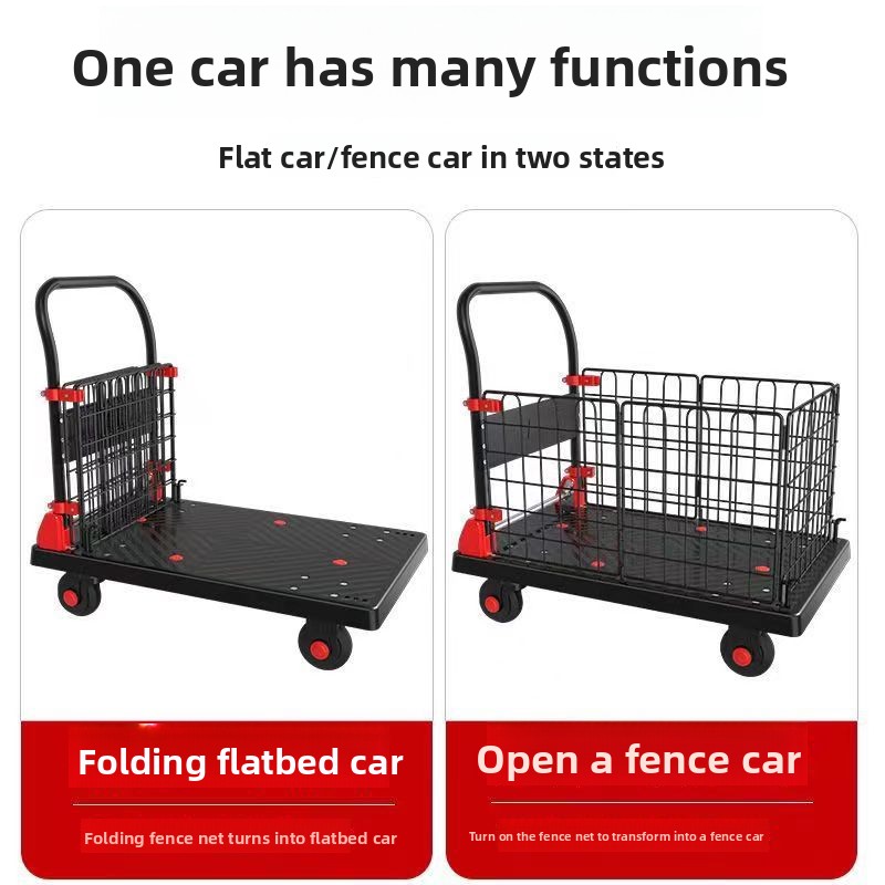 Fence Car Camping Folding Trai - Pull Cart Fold reseña y precio