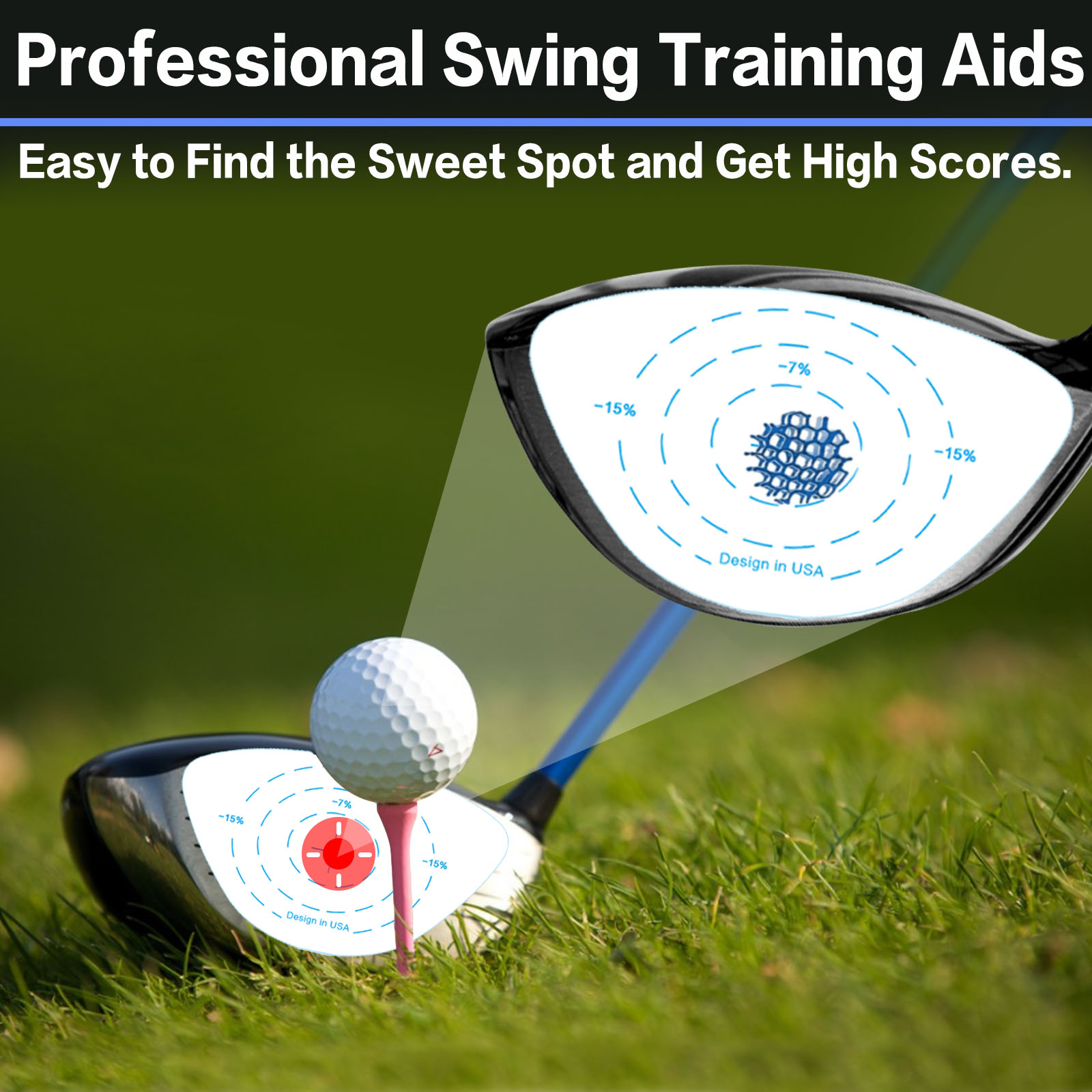 Golf Impact Tape 150Pcs Value  - Golf Equipment Kit reseña y precio