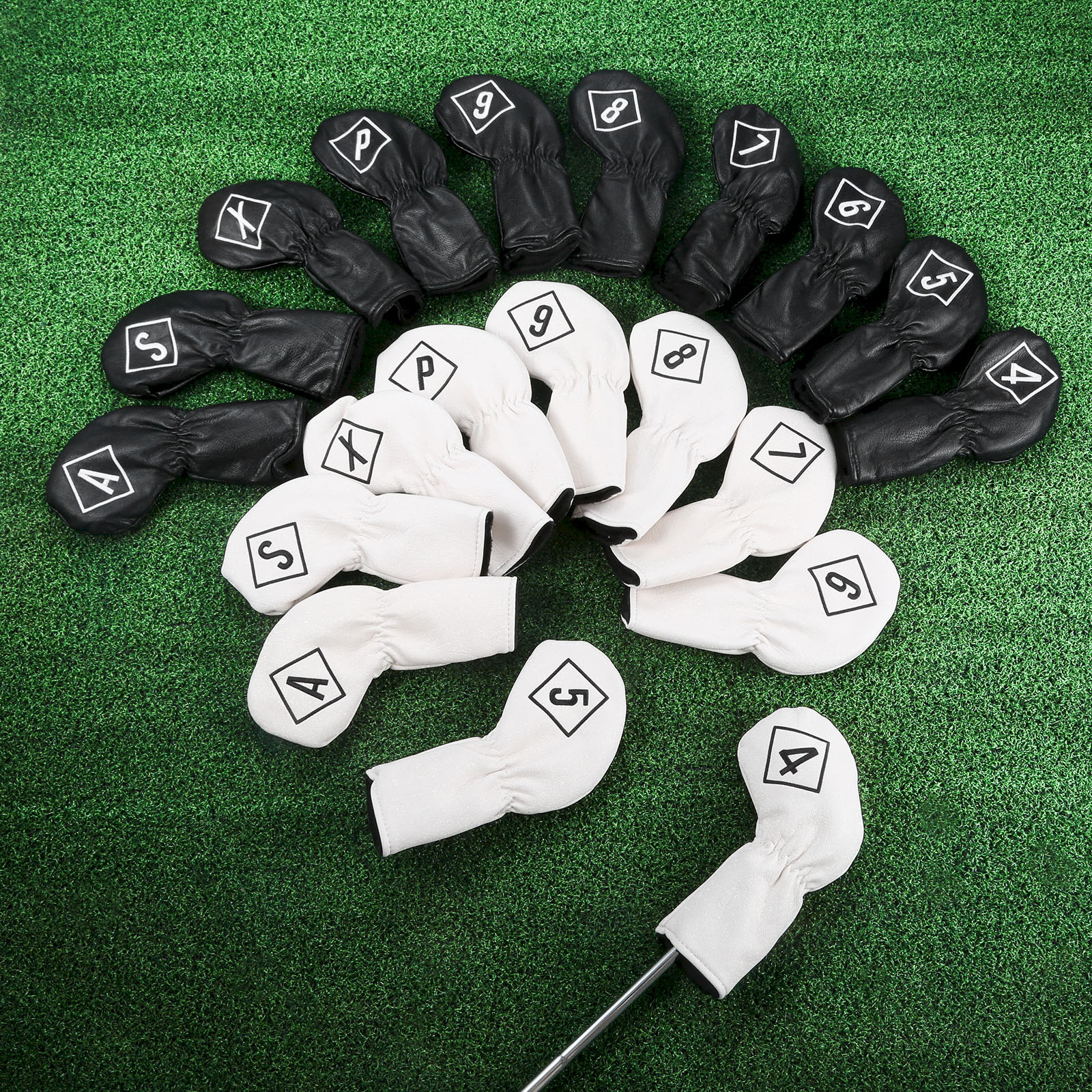 10Pcs/Set PU Leather Golf Head - X Golf Equipment reseña y precio
