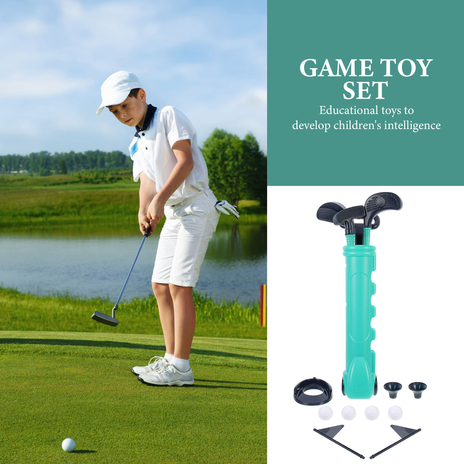 1Set Kids Golfs Play Set Porta - Golf Equipment Kids reseña y precio