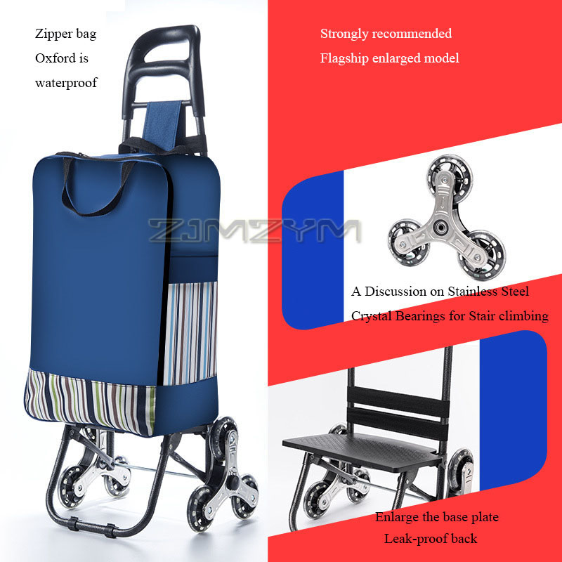 35L Large Capacity Hand-Pulled - Pull Cart Fold reseña y precio