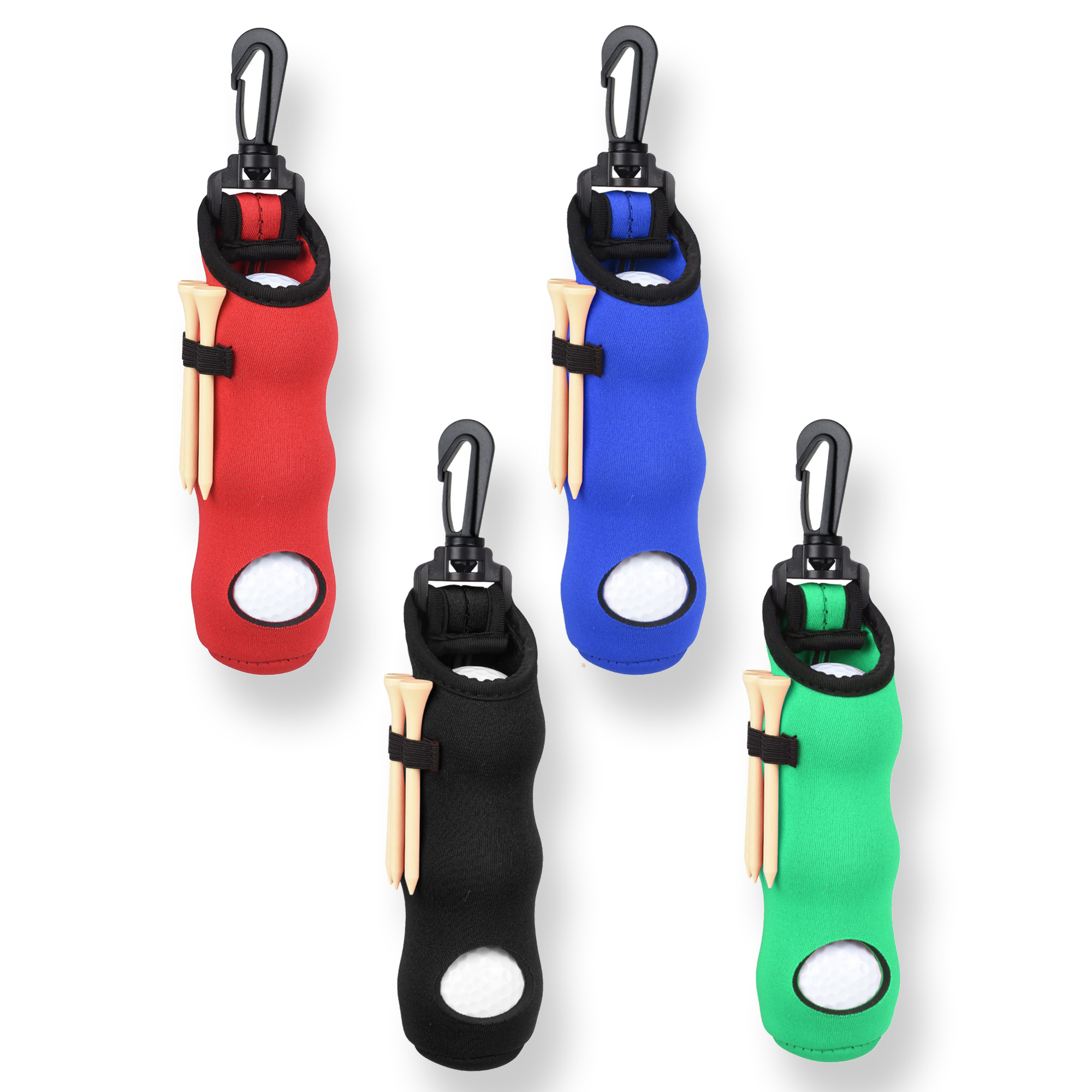 Golf Tee Holder Neoprene Golf  - Golf Equipment Bag reseña y precio