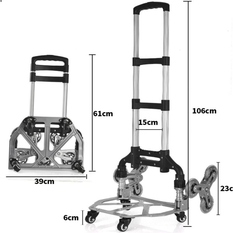 Climbing Stairs, Hand Pulled C - Pull Cart Fold reseña y precio